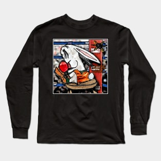 Boxing Bunny: Carmine "The Carrot" Cruncher Long Sleeve T-Shirt